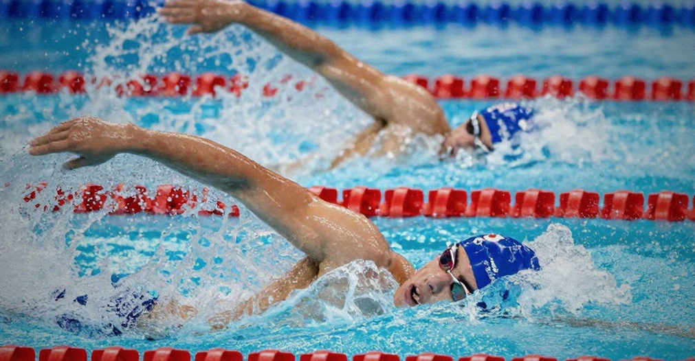 Andre Labara, 15 tuổi, phá kỷ lục lứa tuổi Australia ở 400m hỗn hợp với 4:09.82